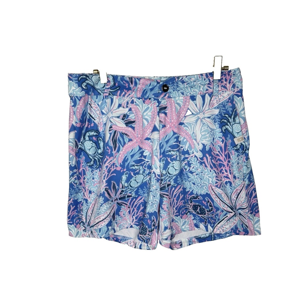 Simply Southern Shorts‎ Womens M Floral Tropical Beach Resort